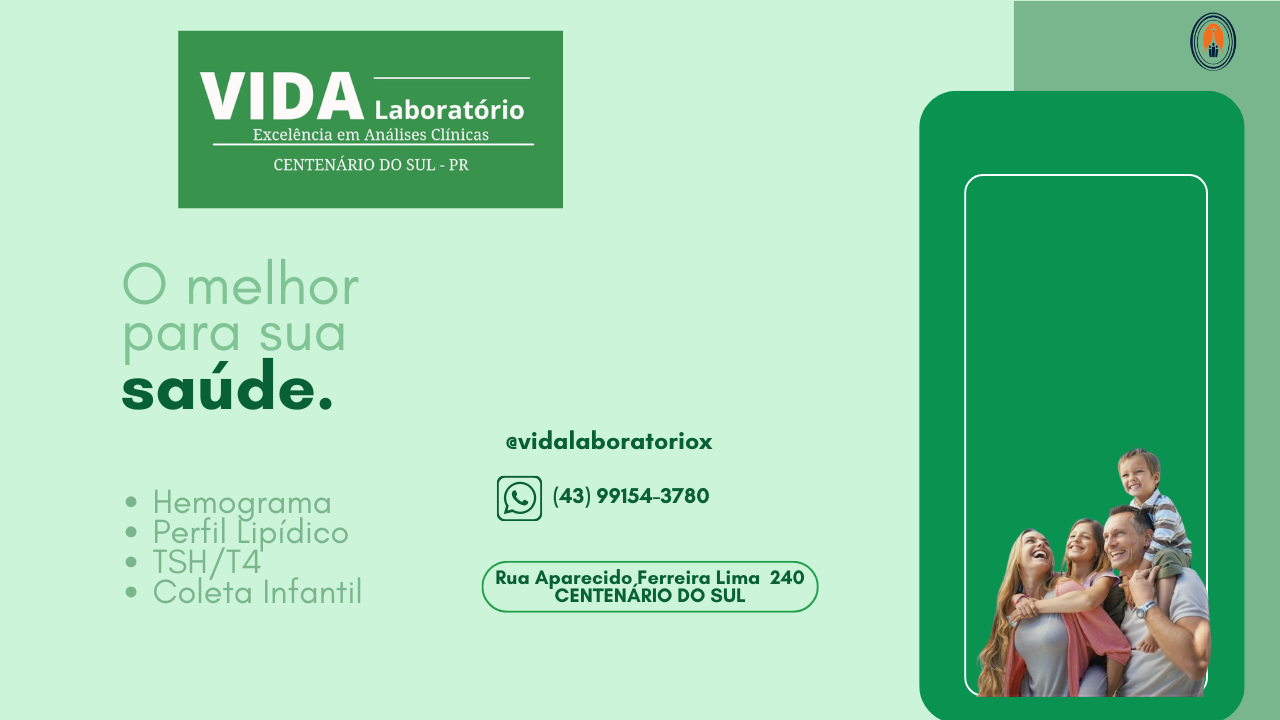 Instagram Post Clínica Médica Simples Branco e Azul (Miniatura do YouTube)